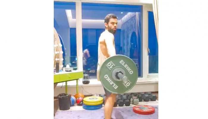 After clap push-ups, Virat Kohli shares video of his favourite exercise--Watch After clap push-ups, Virat Kohli shares video of his favourite exercise--Watch