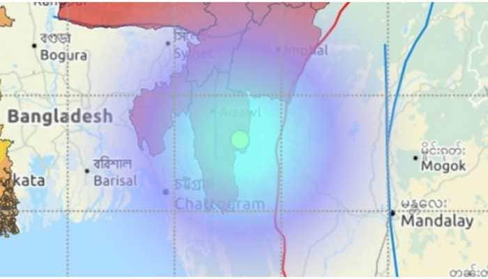 Magnitude 4.6 earthquake hits Mizoram, seventh in last two weeks