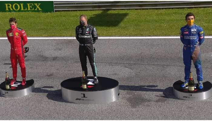 Valtteri Bottas wins Austrian opener, Charles Leclerc, Lando Norris also share F1's first podium of 2020