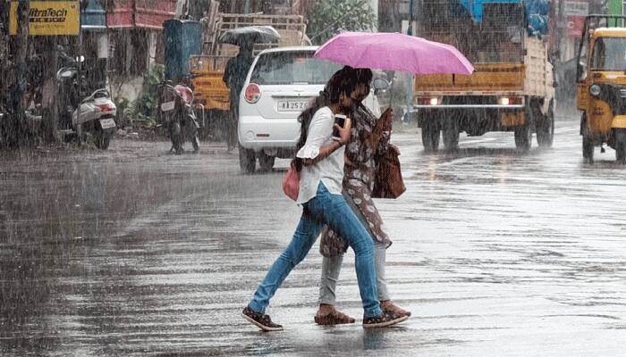 Heavy rains in Gujarat&#039;s Saurashtra; bridge in Junagadh caves in