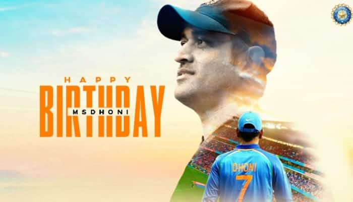 Mahendra Singh Dhoni turns 39, BCCI wishes former Team India skipper