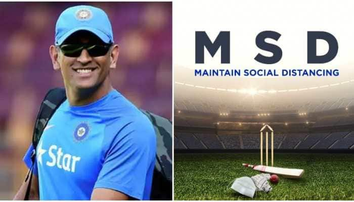 MS Dhoni&#039;s birthday: Maintain Social Distancing, tweets Mumbai Police