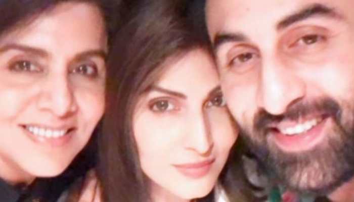 Ranbir Kapoor and Riddhima make Neetu Kapoor's birthday special. See pics