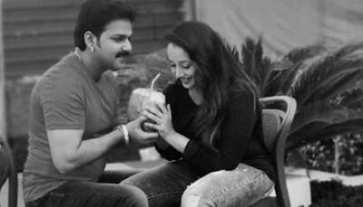 This pic of Bhojpuri stars Rani Chatterjee and Pawan Singh calls for a freeze frame