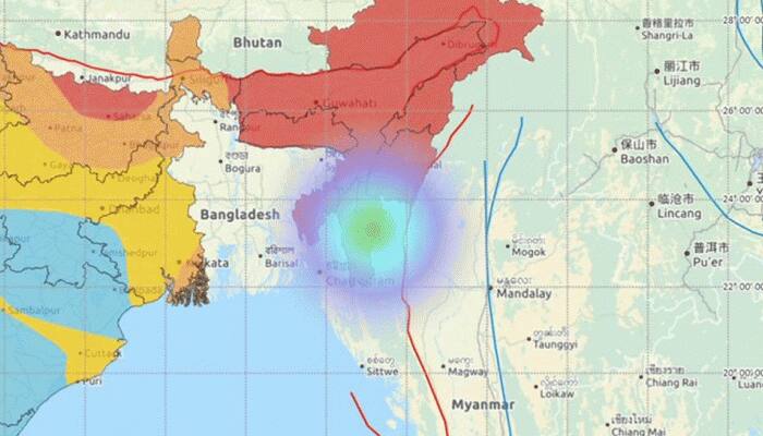 4.3 magnitude earthquake jolts Mizoram’s Champai, no casualties reported