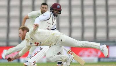 1st Test Day 2: Windies reach 57/1 against England before bad light forces early stumps 