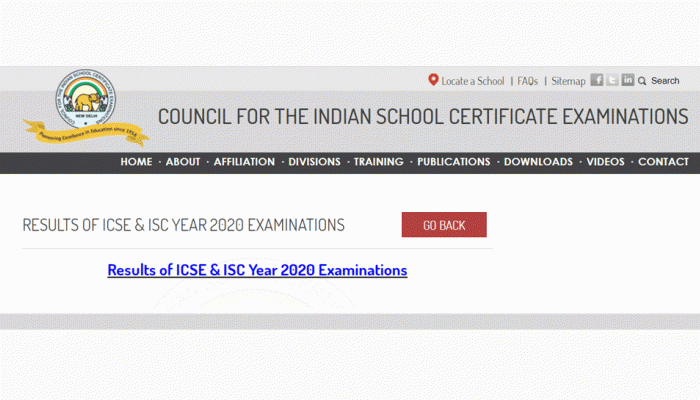 ICSE Class 10 and ISC Class 12 result 2020: CISCE announces result; check cisce.org, results.cisce.org