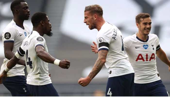 Premier League: Toby Alderweireld's late header seals 2-1 win for Tottenham over Arsenal