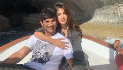 Rhea Chakraborty changes WhatsApp DP to a selfie with Sushant Singh Rajput - See pic!