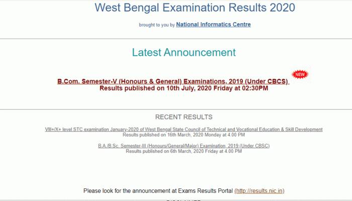 WBBSE Madhyamik class 10 results 2020 to be declared on July 15, class 12 results on July 17