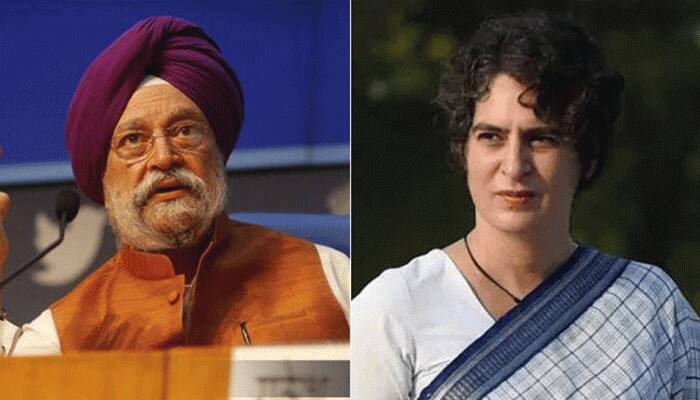 Union Minister Hardeep Singh Puri, Priyanka Gandhi Vadra in Twitter war over bungalow