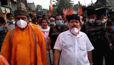Crude bombs hurled at BJP rally in West Bengal’s Barrackpore, four injured