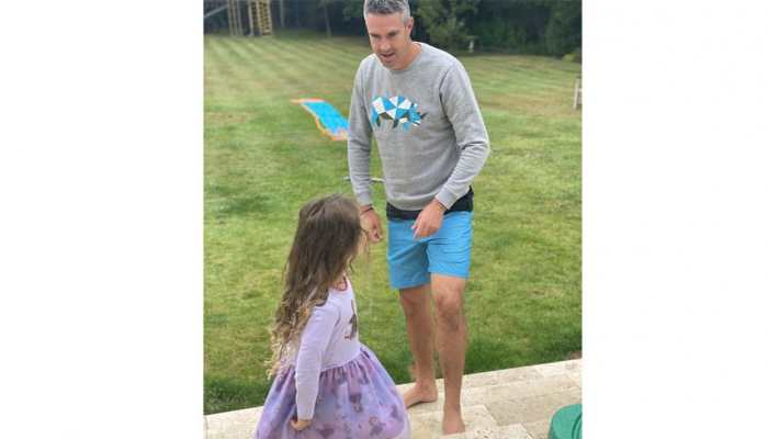 'Sunday Funday': Former England cricketer Kevin Pietersen spends some fun time with daughter