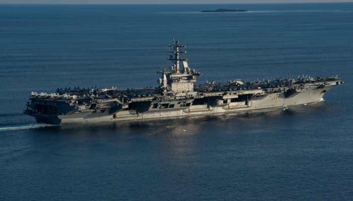 US Navy&#039;s USS Nimitz nuclear-powered aircraft carrier all set for Passex with Indian Navy