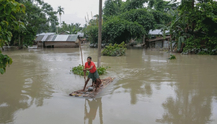Assam flood havoc continues, 2,400 villages deluged, 1.45 lakh people sheltered in 564 relief camps, more rains predicted