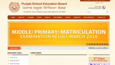 Punjab Board class 12 results 2020: Check PSEB website pseb.ac.in for marks and pass percentage