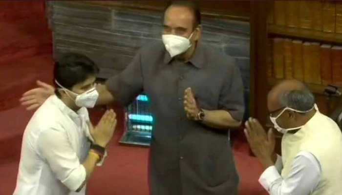 BJP's 18 newly elected Rajya Sabha MPs sworn in, will meet PM Modi today