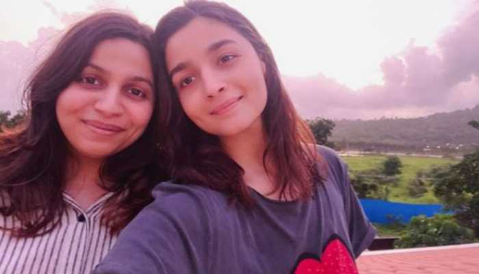 Alia Bhatt enjoys &#039;pink sunset and a cool breeze&#039; with sister Shaheen