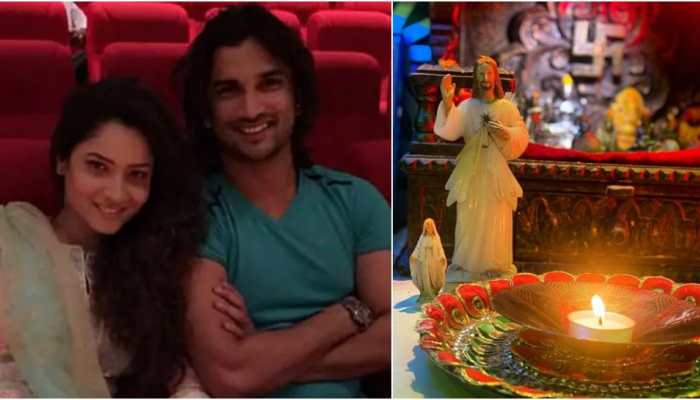 Ankita Lokhande lights a candle in Sushant Singh Rajput&#039;s memory: Keep smiling wherever you are