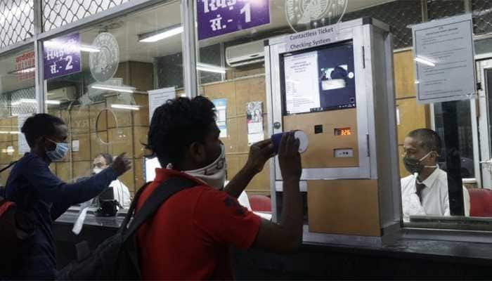 Railways implements contactless ticket checking, issues airport-like boarding passes at Prayagraj