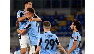 Lazio clinch Champions League place with 2-1 Serie A win over Cagliari
