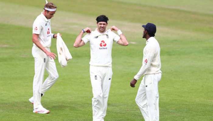James Anderson becomes England&#039;s leading Test wicket-taker against West Indies