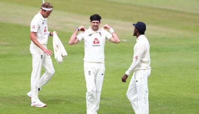 James Anderson becomes England's leading Test wicket-taker against West Indies
