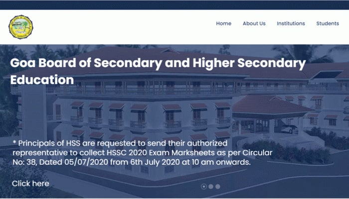 GBSHSE Goa Board to announce SSC class 10 Result 2020 on July 28; check gbshse.gov.in