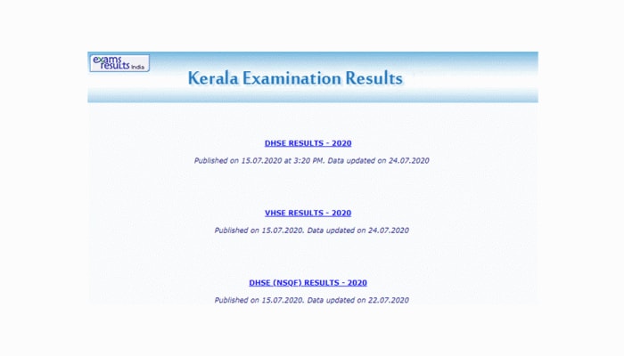 DHSE to announce Kerala plus one results 2020 this month on keralaresults.nic.in