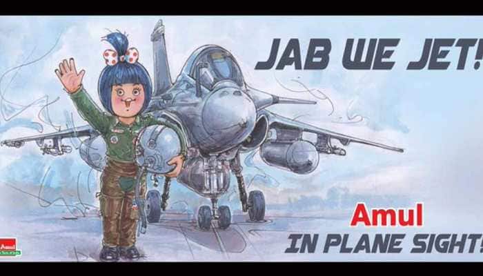 Jab We Jet: Amul&#039;s new topical on arrival of Rafale Jets in India