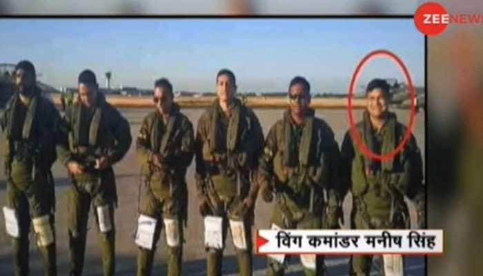 Wing Commander Manish Singh, the IAF pilot from UP's Ballia, who flew one of the Rafale fighters from France to India
