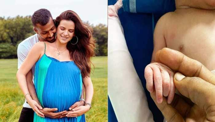 Virat Kohli, Shikhar Dhawan and others extend wishes to new parents Hardik Pandya and Natasa Stankovic