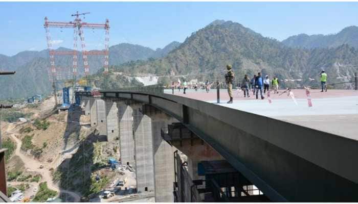 World&#039;s highest railway bridge over Chenab river in Jammu and Kashmir to be ready by 2021