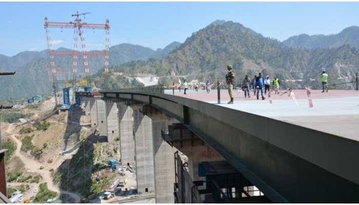World's highest railway bridge over Chenab river in Jammu and Kashmir to be ready by 2021