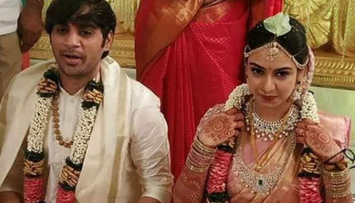 Prabhas&#039; &#039;Saaho&#039; director Sujeeth marries fiancee Pravallika in Hyderabad, see pics