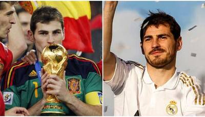 Spanish World Cup winner and former Real Madrid player Iker Casillas announces retirement