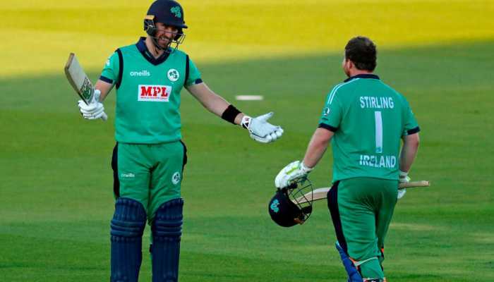 Ireland ride on Stirling, Balbirnie&#039;s tons to successfully chase 329 to beat England in third ODI