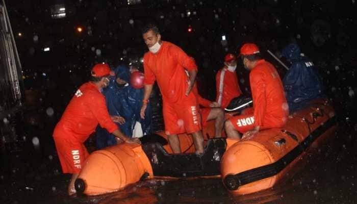 Two local trains stuck at Mumbai&#039;s Masjid station due to water-logging on railway tracks, over 200 passengers rescued