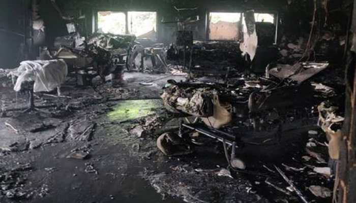 8 die as massive fire breaks out at Shrey hospital in Gujarat&#039;s Ahmedabad