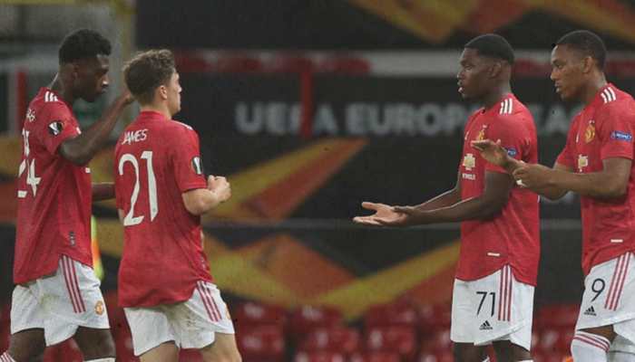 Below-strength Manchester United move into Europa League last-eight