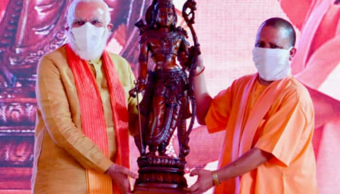 CM Yogi Adityanath sends Ram temple &#039;bhumi pujan&#039; prasad to Dalit family first in Ayodhya