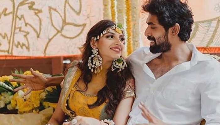 Rana Daggubati-Miheeka Bajaj&#039;s Haldi ceremony pics are bright, beautiful and full of smiles!