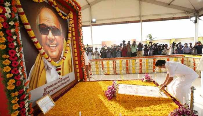 M Karunanidhi second death anniversary: MK Stalin-led DMK pays homage to their leader