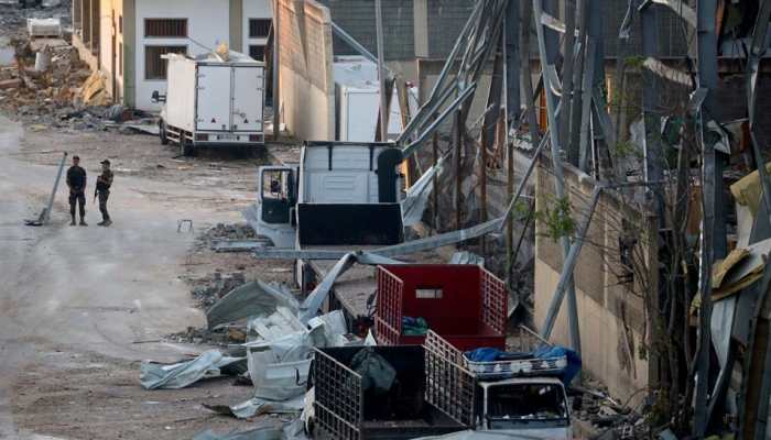 Hezbollah denies storing weapons at Beirut port depot