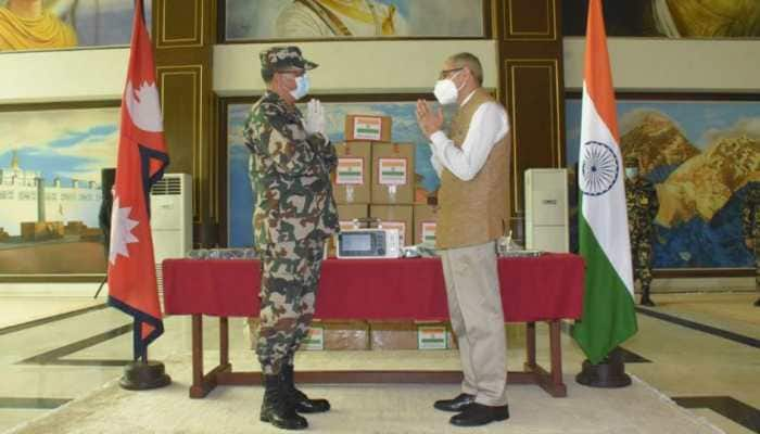 Indian Army gifts 10 ICU ventilators to Nepali Army to tackle coronavirus COVID-19 pandemic