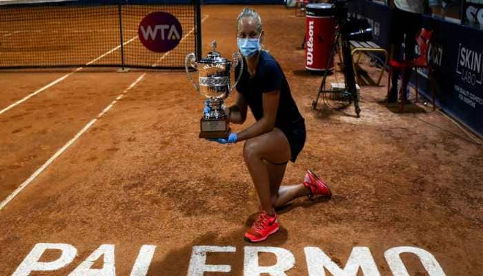 Palermo Ladies Open: France&#039;s Fiona Ferro sees off Estonia&#039;s Anett Kontaveit to clinch title 