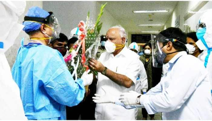 Karnataka CM BS Yediyurappa discharged from hospital after recovering from coronavirus COVID-19