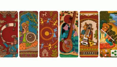 Google celebrates Indian independence with special Doodle representing country’s musical legacy