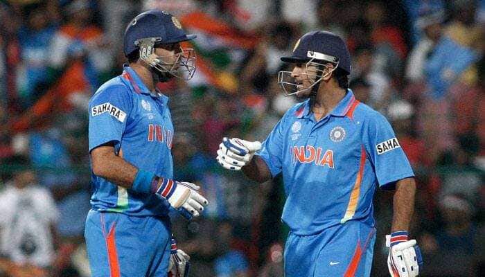 Yuvraj Singh fondly remembers &#039;lifting World Cup trophies&#039; with former India captain Mahendra Singh Dhoni
