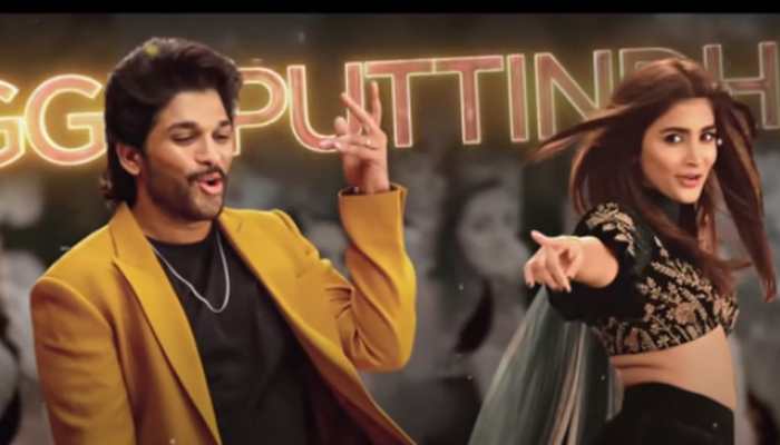 South sensation Pooja Hegde and Allu Arjun's fun shot from 'Ramuloo Ramulaa' song goes viral - Watch